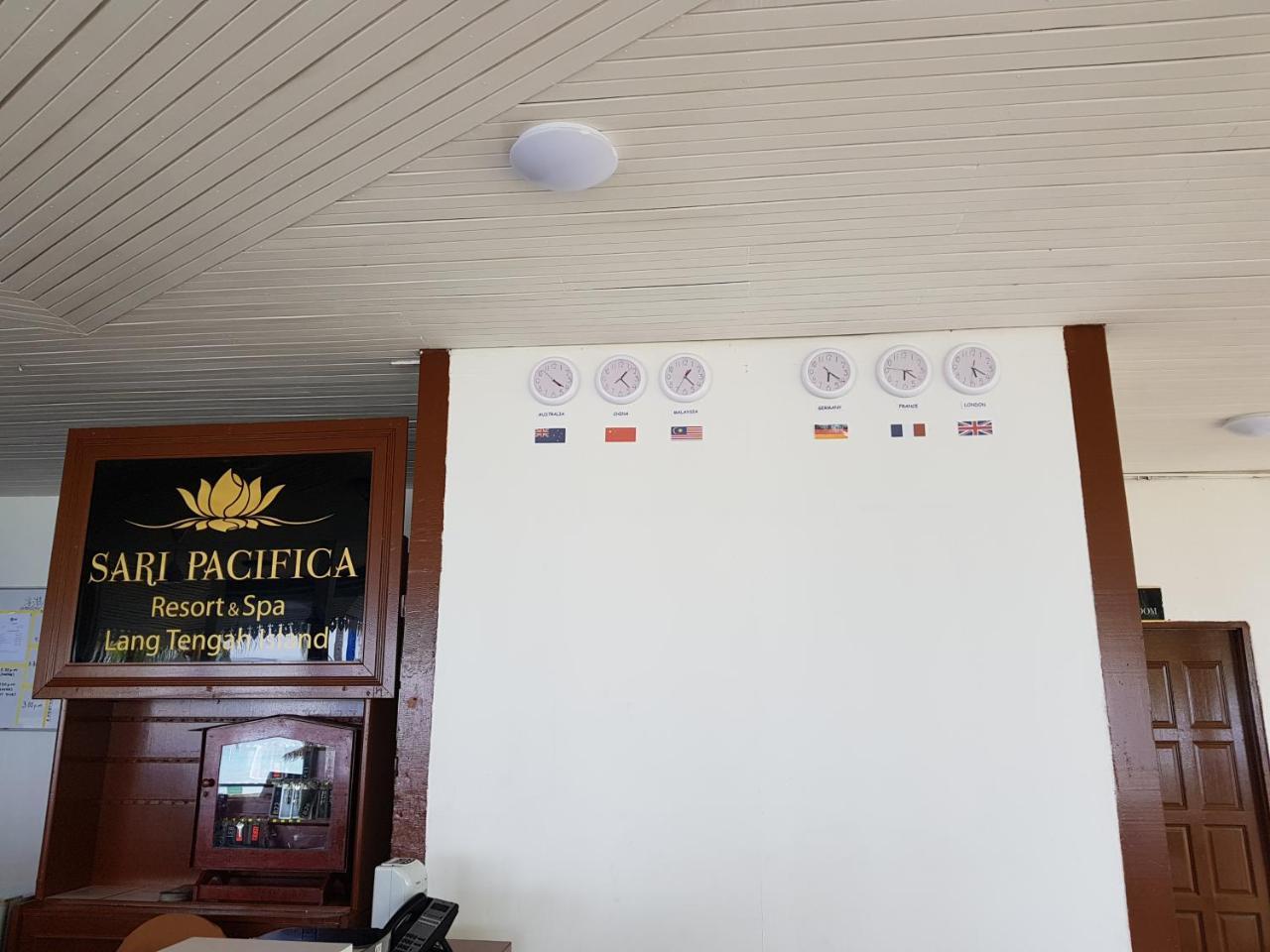 Sari Pacifica Resort & Spa, Lang Tengah Eksteriør billede